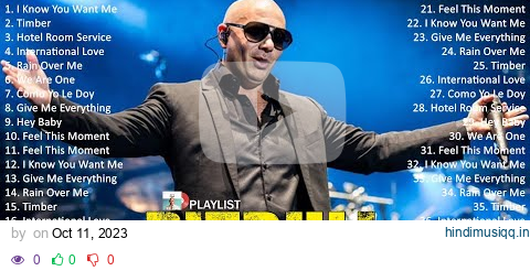 Pitbull 2024 MIX ~ Top 10 Best Songs ~ Pitbull Greatest Hits ~ Pitbull Full Album #31 pagalworld mp3 song download