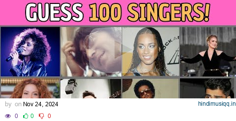 Guess the Singer in 3 seconds!    [ 100 Top Singers -  Quiz Challenge ] pagalworld mp3 song download