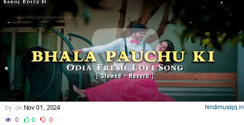 Bhala Pauchu Ki Odia New Lofi Song || Odia Slowed And  Reverb Song || Odia Trending Song 🌿 #odiasong pagalworld mp3 song download