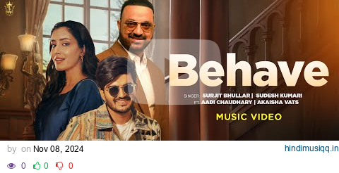 Behave Song - Surjit Bhullar & Sudesh Kumari | Music Video | Latest Punjabi Song 2024 | Ricky Teji pagalworld mp3 song download