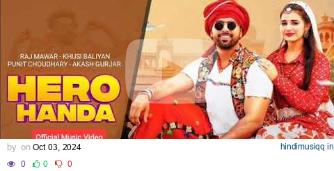 HERO HONDA SONG (official video)//hero honda song//pittu chaudhari #video//new haryanvi song pagalworld mp3 song download