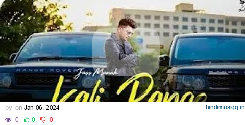 Kali Range - Remix | Jass Manak | DJ Sumit Rajwanshi | SR Music Official | Latest Remix 2020 pagalworld mp3 song download