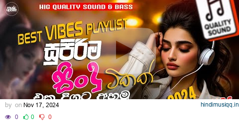 Top hits 2024 playlist | Trending Songs | Tiktok Viral Songs | Sinhala Songs | Live Band Nonstop pagalworld mp3 song download