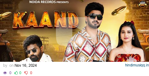 Kaand | Aman Jaji (Official Video) Khushi Baliyan | Raj Mawar | Mukesh Jaji | New Haryanvi Song 2024 pagalworld mp3 song download