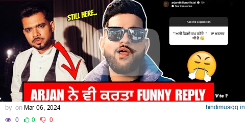 Karan Aujla New Song | Arjan Dhillon Live Reply | Street Dreams Karan Aujla | Nothing Lasts Song pagalworld mp3 song download