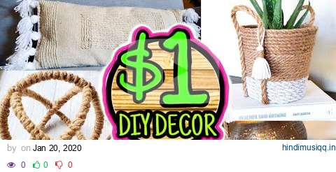 Dollar Tree DIY Room Decor Anthropologie & West Elm Inspired pagalworld mp3 song download