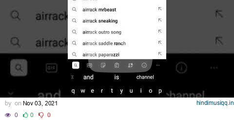 Proof that Airrack YouTube channel got deleted. pagalworld mp3 song download