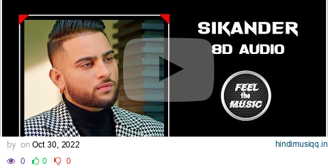 Sikander [ 8D Audio ] Karan Aujla | Guri | Kartar Cheema | Latest Punjabi Song 2019 - Use Headphones pagalworld mp3 song download