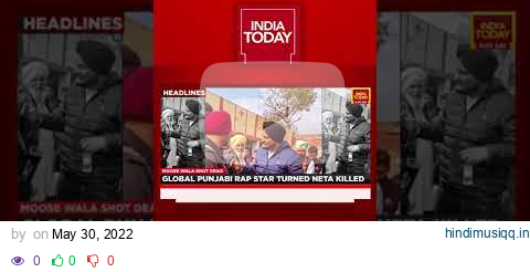 Global Punjabi Rap Star Turned Neta Sidhu Moose Wala Killed | Top Developments At 9 AM | #Shorts pagalworld mp3 song download