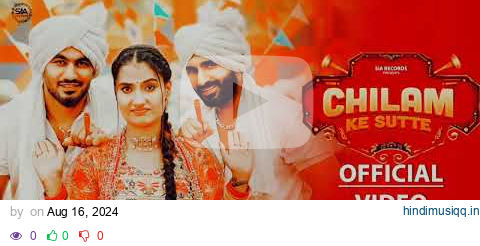 CHILAM KE SUTTE (OFFICIAL VIDEO) Raj Mawar | Aman Jaji | Jazz Wave Records | New Haryanvi song 2024| pagalworld mp3 song download