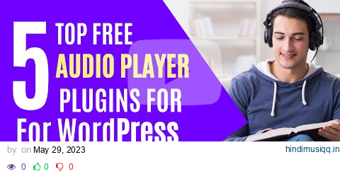 Best 5 Free Audio Plugins For WordPress pagalworld mp3 song download