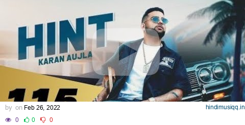 HINT (Full Video) Karan Aujla | Rupan Bal | Jay Trak | Latest Punjabi Songs 2022 pagalworld mp3 song download