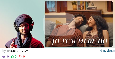 Jo Tum Mere Ho | AI Cover in the Voice of Atif Aslam | Anuv Jain pagalworld mp3 song download