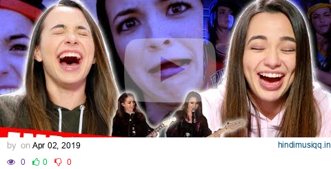 REACTING TO OLD MUSIC VIDEOS (EMBARRASSING) Merrell Twins pagalworld mp3 song download