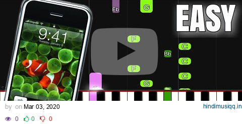 iPhone Ringtone (Opening) - EASY Piano Tutorial pagalworld mp3 song download