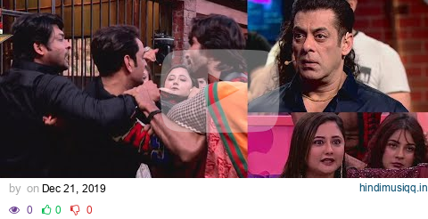 Bigg Boss 13 Sidharth and Rashami’s nasty fight; Salman Khan witnesses the drama pagalworld mp3 song download