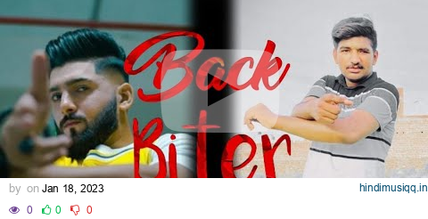 BackBiter Official Music Video  Hassan Goldy New Punjabi Song Zide Safyan song pagalworld mp3 song download