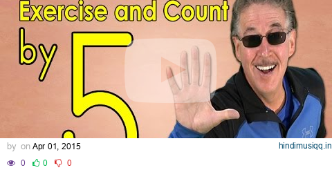 Count by 5's | Exercise and Count By 5 | Count to 100 | Counting Songs | Jack Hartmann pagalworld mp3 song download