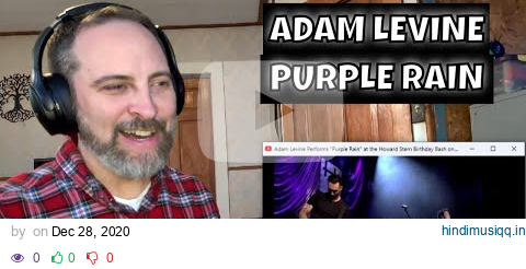 PURPLE RAIN - ADAM LEVINE (Howard Stern Birthday Bash) - Reaction *First Listen* pagalworld mp3 song download