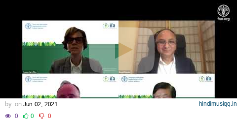 FAO-IFA Sustainable plant nutrition webinar Microbials - A new tool for sustainable agriculture? pagalworld mp3 song download