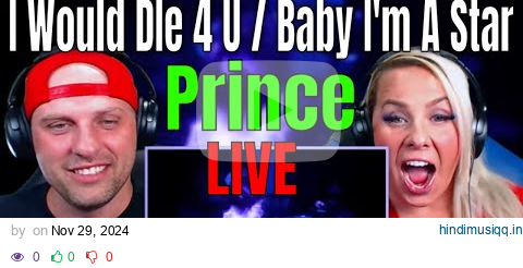 Reaction To Prince  - I Would DIe 4 U / Baby I'm A Star | THE WOLF HUNTERZ REACTIONS pagalworld mp3 song download