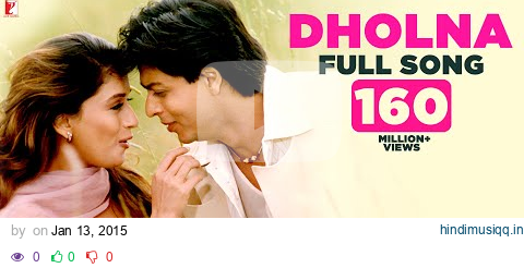 Dholna | Full Song | Dil To Pagal Hai | Shah Rukh Khan, Madhuri Dixit, Lata Mangeshkar, Udit Narayan pagalworld mp3 song download