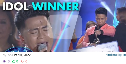 AMAZING | IDOL PHILIPPINES WINNER 2022 | Idols Global pagalworld mp3 song download