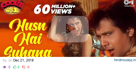 Husn Hai Suhana [Lyrical] Govinda & Karisma Kapoor | Coolie No 1 | 90's Blockbuster Songs pagalworld mp3 song download