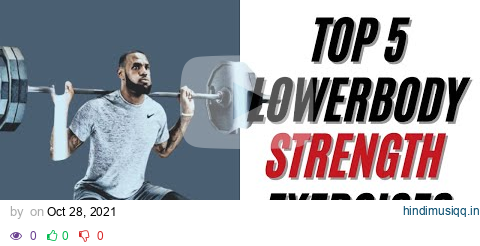 TOP 5 LOWERBODY STRENGTH Exercises For Basketball Players pagalworld mp3 song download