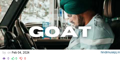 [FREE] Sidhu Moosewala x AR Paisley x Mxrci Type Beat "GOAT" pagalworld mp3 song download