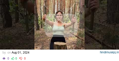 Very resourceful GIRL 🧒 #camping #survival #bushcraft #outdoors pagalworld mp3 song download