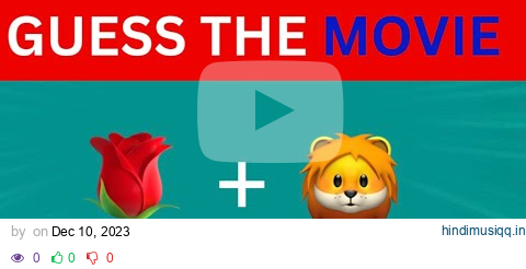 Guess the movie! 🎥🍿😍! 41 Disney movies | Emoji Quiz pagalworld mp3 song download