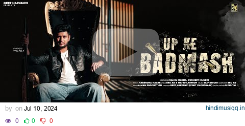 Harendra Nagar - Up Ke Badmash | Bro AG | Rahul Muana | New Haryanvi Song Haryanvi 2024 pagalworld mp3 song download