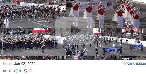 Marching Bands of the 2024 Pasadena Tournament of Roses Parade pagalworld mp3 song download