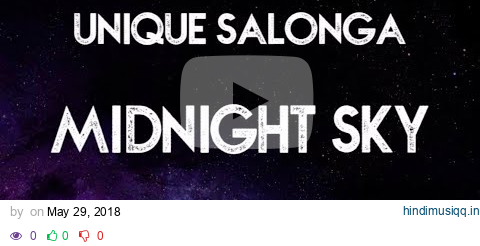 Unique Salonga - Midnight Sky (Karaoke/Acoustic Instrumental) pagalworld mp3 song download