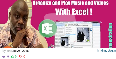 Use Excel To Organize Files and Play Music and Videos pagalworld mp3 song download