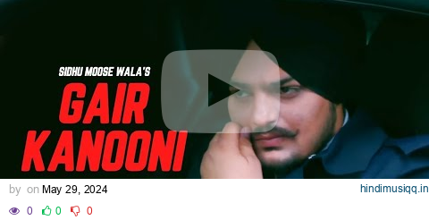 Gair Kanooni  Sidhu Moose Wala (Official Video) | Latest Punjabi Songs 2024 pagalworld mp3 song download