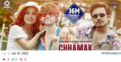 Santosh Sunar - Chhamak Chhamak | Aashish Sachin | Ranjita Thapa | Anxmus | Official Music Video pagalworld mp3 song download