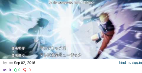 Naruto Shippuden Opening 19 V3 (English Sub) pagalworld mp3 song download