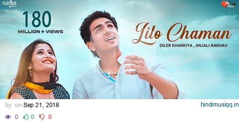 Lilo Chaman | Anjali Raghav | Diler Kharkiya | Mahi Panchal | A True Love Story | New Song 2021 pagalworld mp3 song download