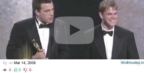 Ben Affleck and Matt Damon Win Best Original Screenplay for "Good Will Hunting" | 70th Oscars (1997) pagalworld mp3 song download