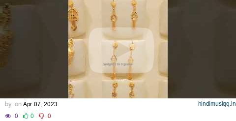 👌only 2 grams gold fancy earrings collections/light weight gold earrings designs/daily wear earrings pagalworld mp3 song download