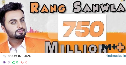 Rang Sanwla   Aarsh Benipal   Panj aab Records   Latest Punjabi Songs 2020 pagalworld mp3 song download