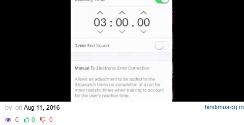 Recovery Timer - Sprint stopwatch Free App pagalworld mp3 song download