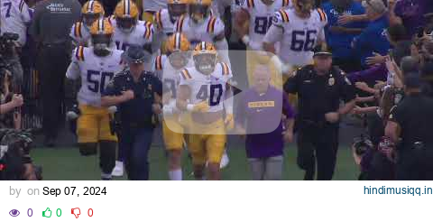 Pregame Live from Tiger Stadium LSU vs. Nicholls pagalworld mp3 song download