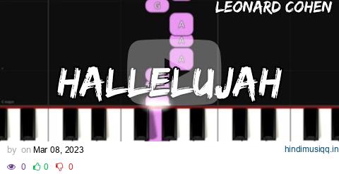 Leonard Cohen - Hallelujah - Easy Beginner Piano Tutorial pagalworld mp3 song download