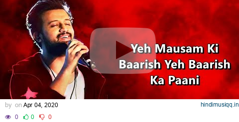 Baarish (Lyrics)Song | Atif Aslam | Half Girlfriend | Romantic song | Yhb Lyrics pagalworld mp3 song download