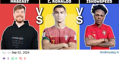 MrBeast vs Ronaldo vs IShowSpeed The Ultimate Clash of Icons! pagalworld mp3 song download