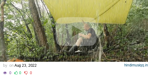 Urban Stealth Camping in HEAVY RAIN | Solo Overnight in the City Under Cheap Tarp pagalworld mp3 song download