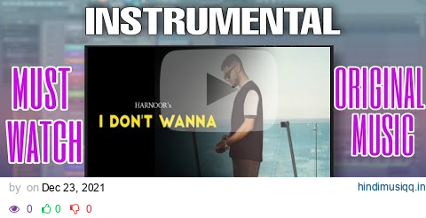 I DONT WANNA | INSTRUMENTAL | KARAOKE | 8 CHANCES | HARNOOR | RM MUSIC pagalworld mp3 song download